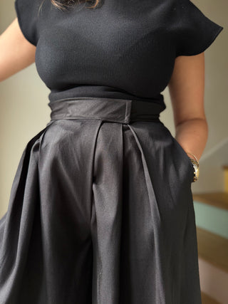 Pantalon ample à scratch