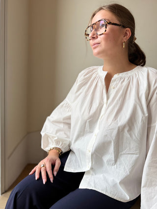 Blouse blanche
