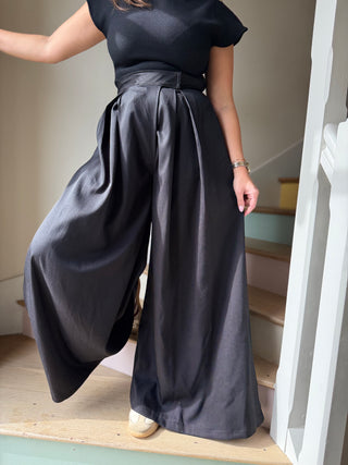 Pantalon ample à scratch